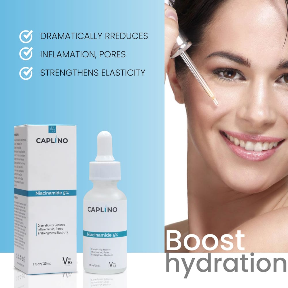 Caplino Niacinamide Serum 5%-30ml - Image 2