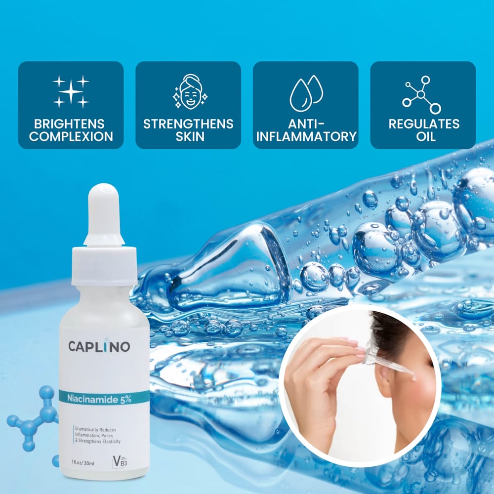 Caplino Niacinamide Serum 5%-30ml - Image 3